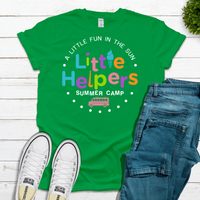 LITTLE HELPERS CAMP SHIRTS