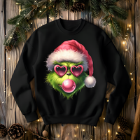 Bubblegum Grinch Sweatshirt