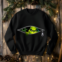 Grinch Zipper "Ewww People" Sweatshirt (Horizontal)