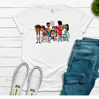 BLM Cartoons T-shirt