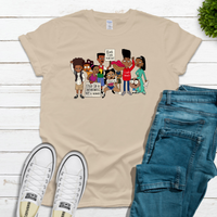 BLM Cartoons T-shirt