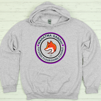 FLOURISHING FOX ADULT HOODIE