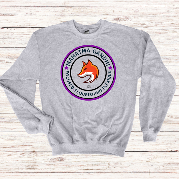 FLOURISHING FOX ADULT SWEATSHIRT